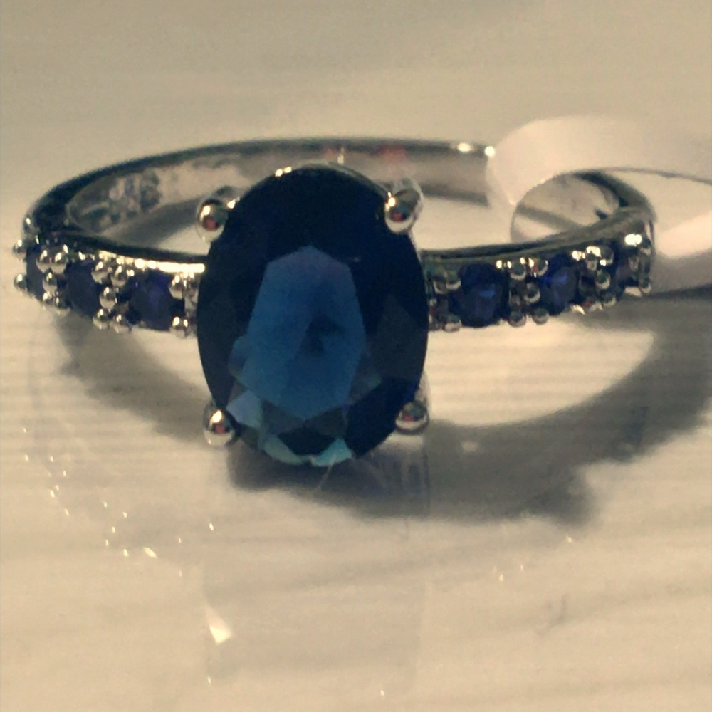 Sapphire Sterling Silver ring